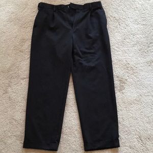 Black men’s Saddlebred dress pants